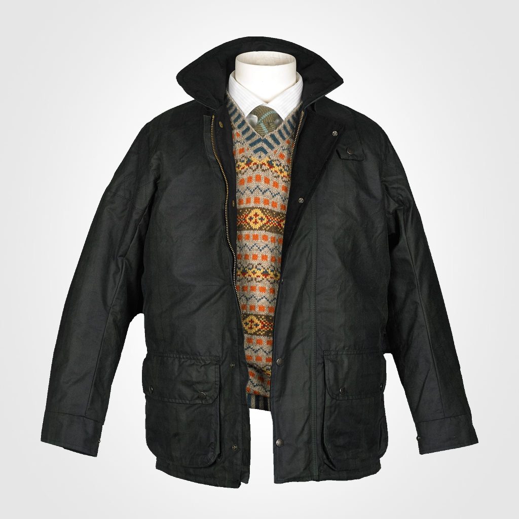 CHELSEA WAX JACKET BLACK WATCH Scottish House