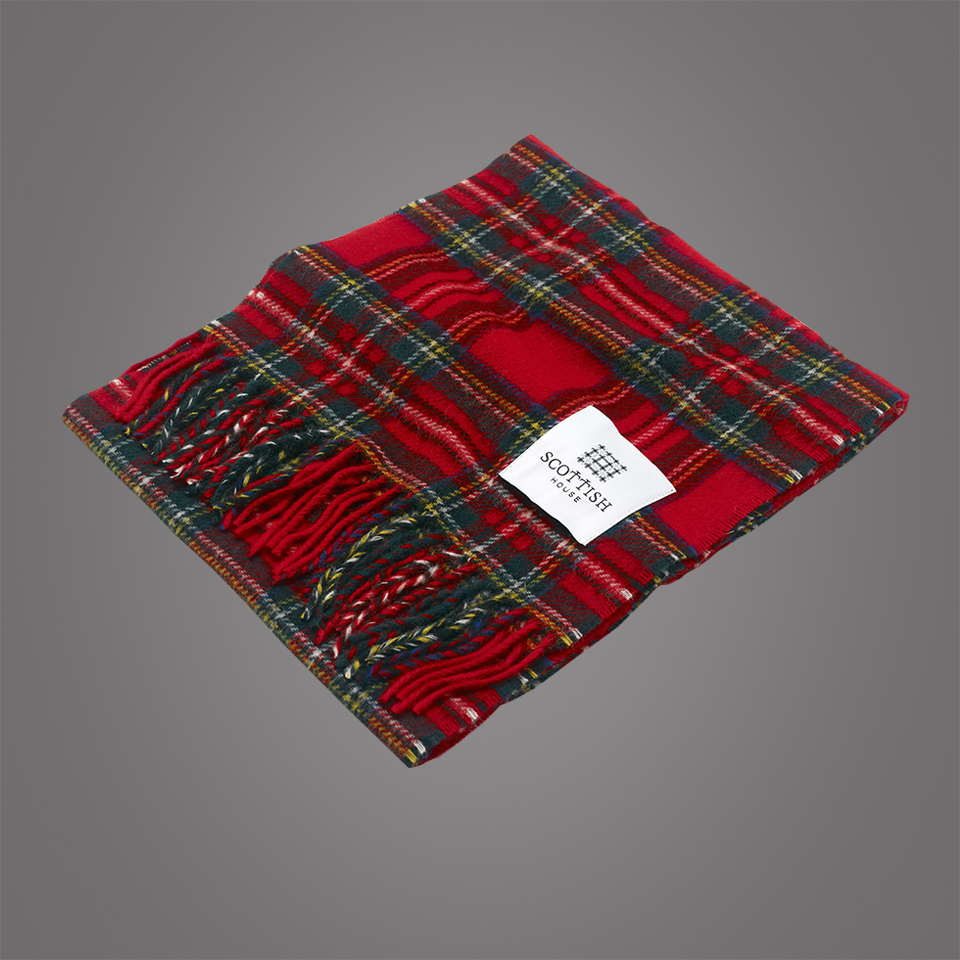 Dents Royal Stewart Cashmere Scarf main image 0