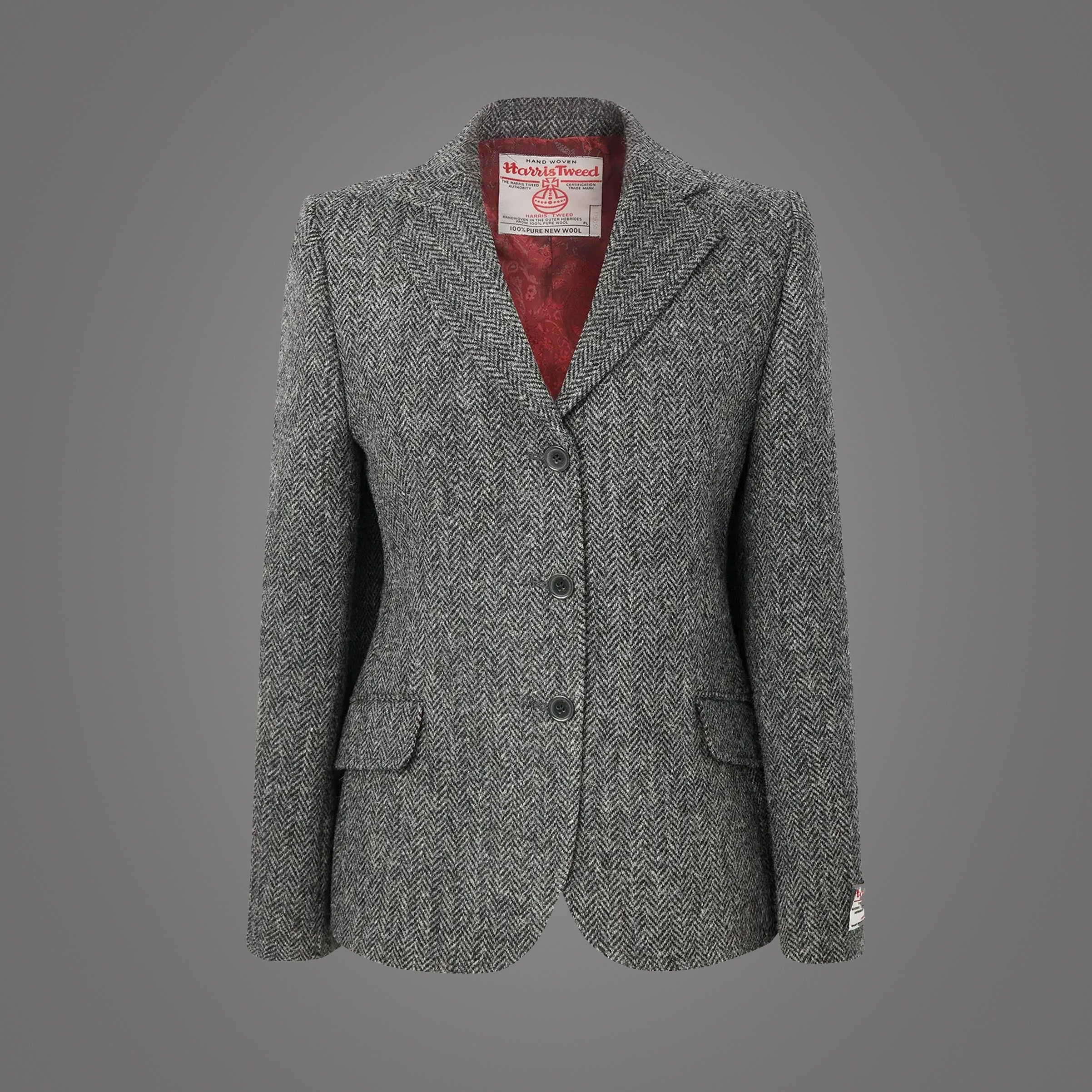 ジャケット・アウター DUNN & CO. HARRIS TWEED HACKING JACKET DUNN & Co Hacking Jacket - Vintage Old School Harris Tweed Hacking